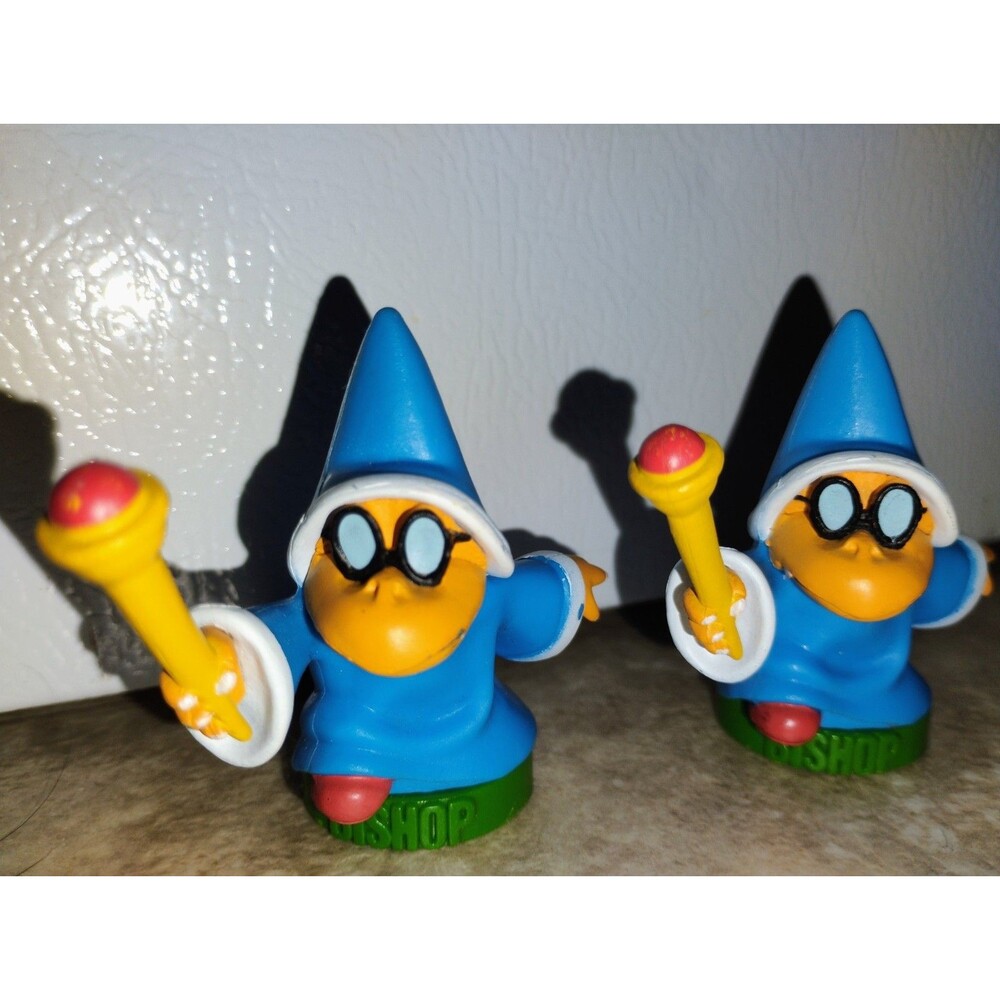 Lot Of 2 Nintendo Super Mario Chess Magikoopa Chess Pieces Replacement Bishops